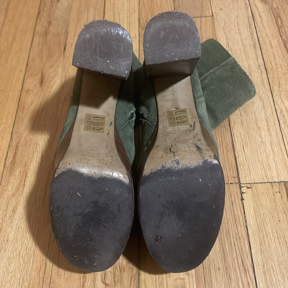 Free people green Friday nights platform Bootie - Picture 6 of 6